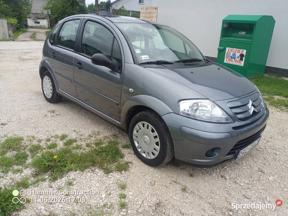 Citroen C3 Rok produkcji 2008 Chmielnik