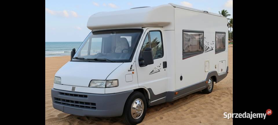 Kamper Fiat Ducato Burstner 25 TDI PÓŁINTEGRA Łódź sprzedam