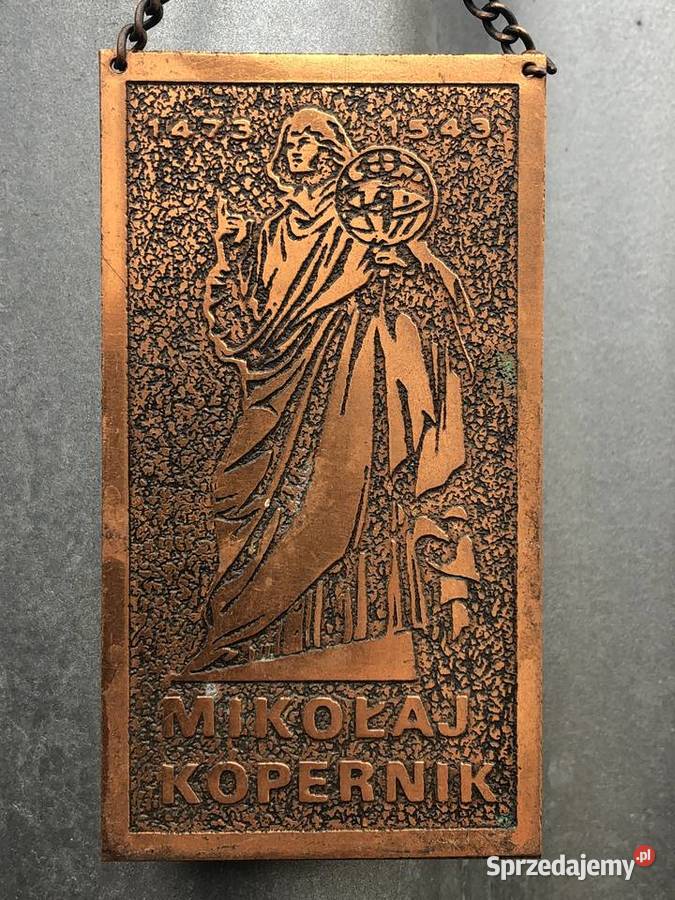 Mikołaj Kopernik Ryngraf łódzkie Łowicz sprzedam