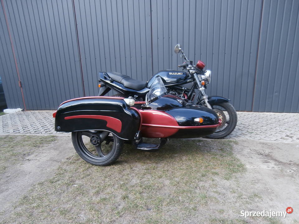 suzuki gsf 600 z koszem bocznym nieuszkodzony Annopol