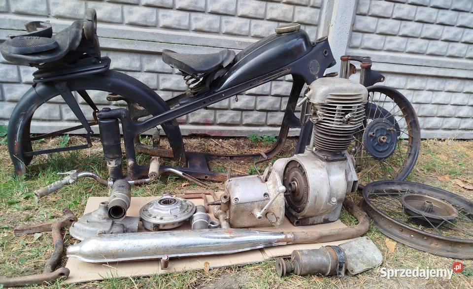 EMW r35 osiołek BMW r35 z 1952 roku dokumenty Radomsko