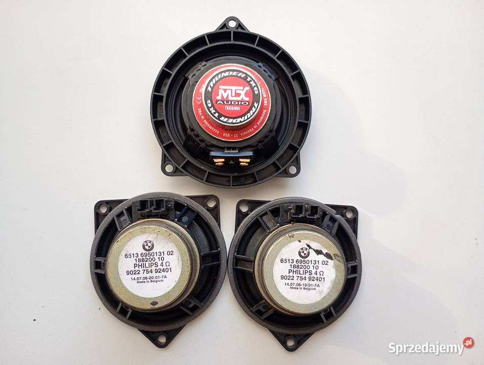 Głośniki BMW zestaw to co na zdjęcich Kownaty