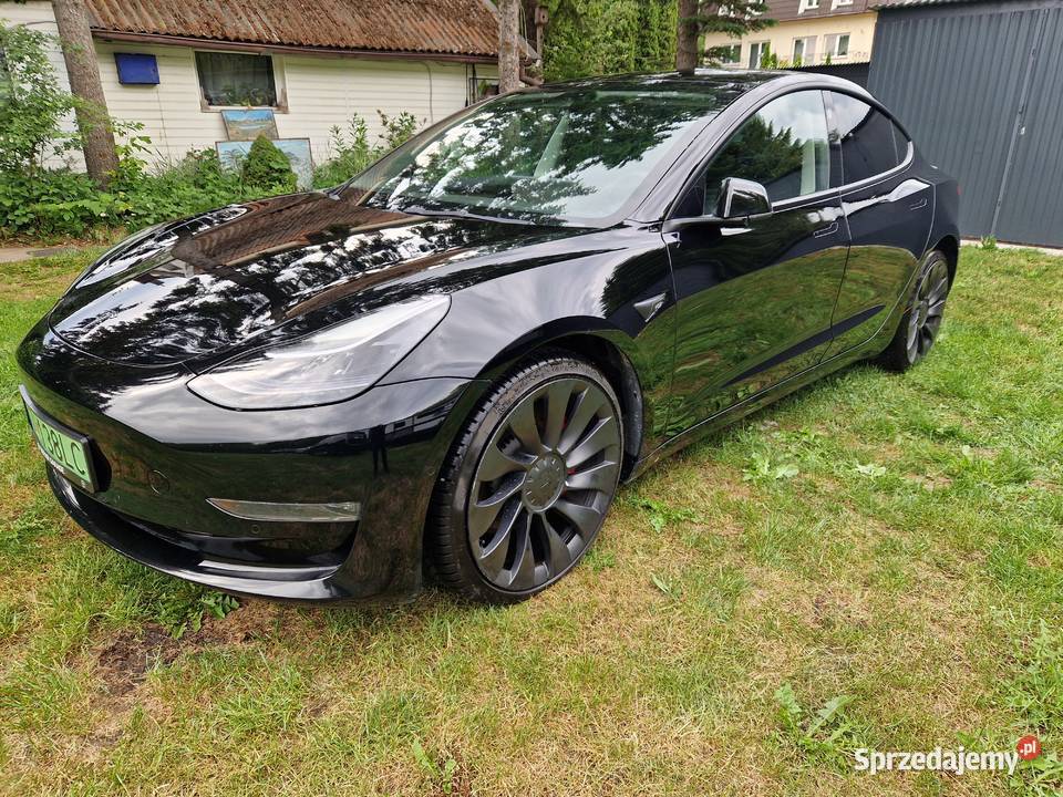 tesla 3 performace sprzedam