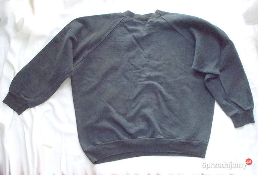 czarna bluza z bawełny bawełniana bluza sportowa Pozostałe