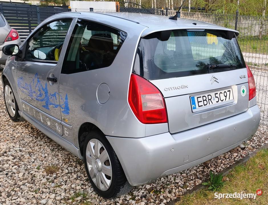 Citroen C2 VTR 14 benzyna z polskiego salonu ogranicznik prędkości Mościska