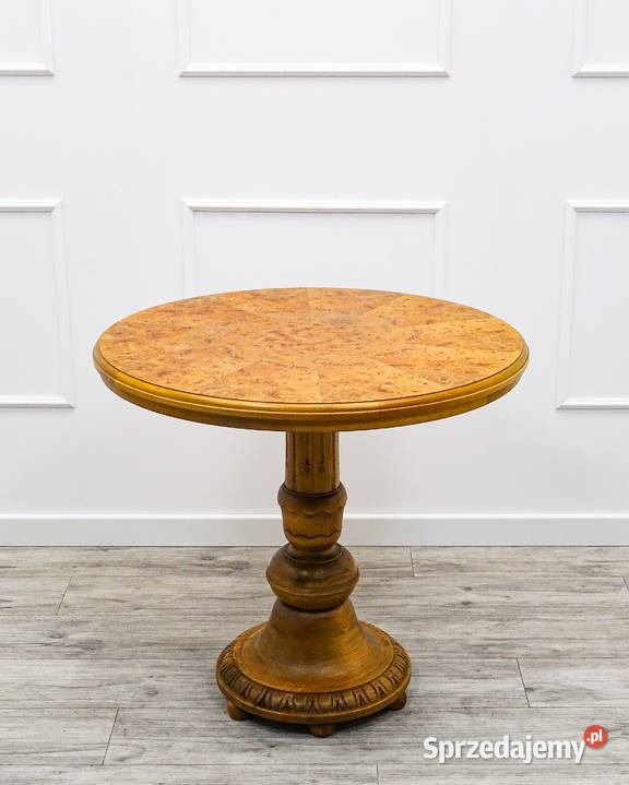 STOLIK KAWOWY pomocnik Stolik okrągły ORZECH sprzedam