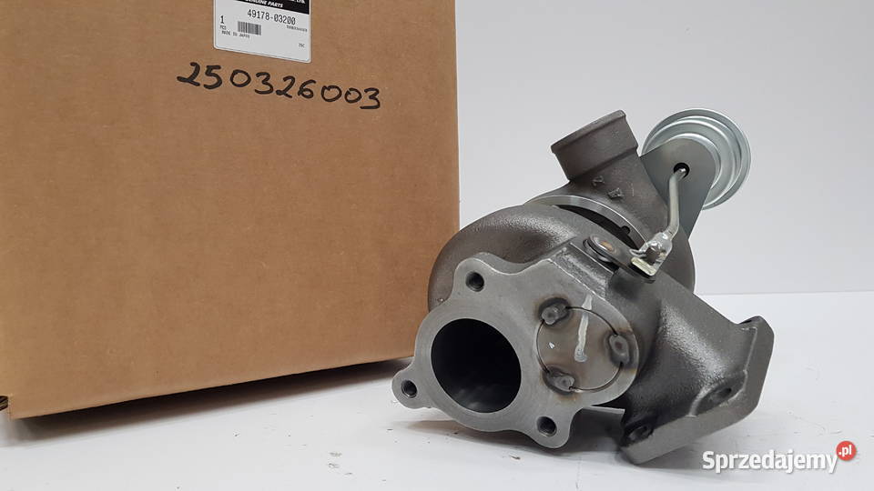 Turbosprężarka MITSUBISHI 4917803200 49S7803200 Turbosprężarki Siedlce sprzedam
