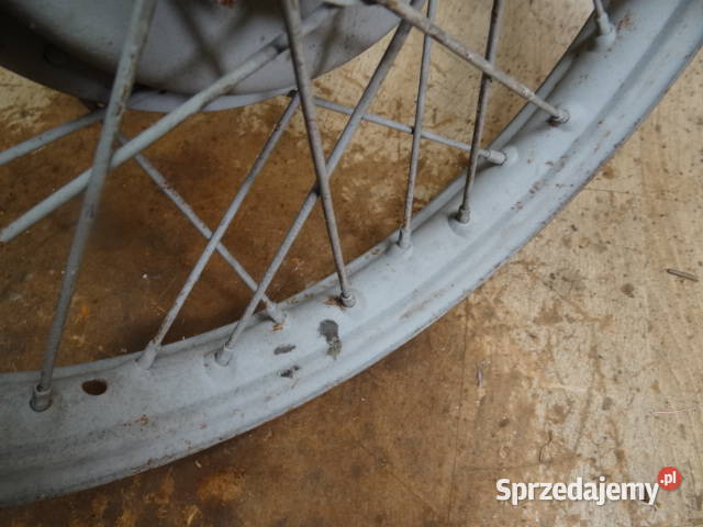 koło tył 19 Simson AWO T rozwinięta felga org Pozostałe lubuskie Żary