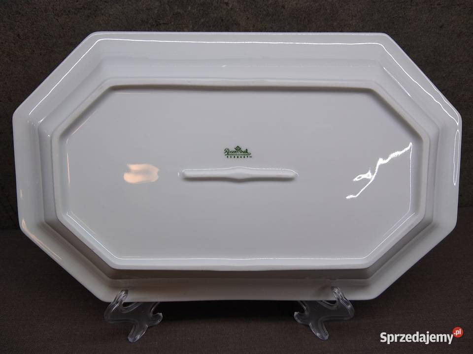 Rosenthal Biała Maria Germany półmisek 33 Porcelana i szkło wielkopolskie Kalisz