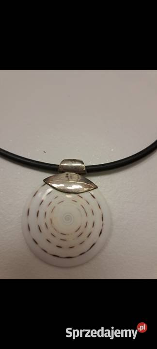 Naszyjnik srebrny z muszlą Naszyjniki Radom
