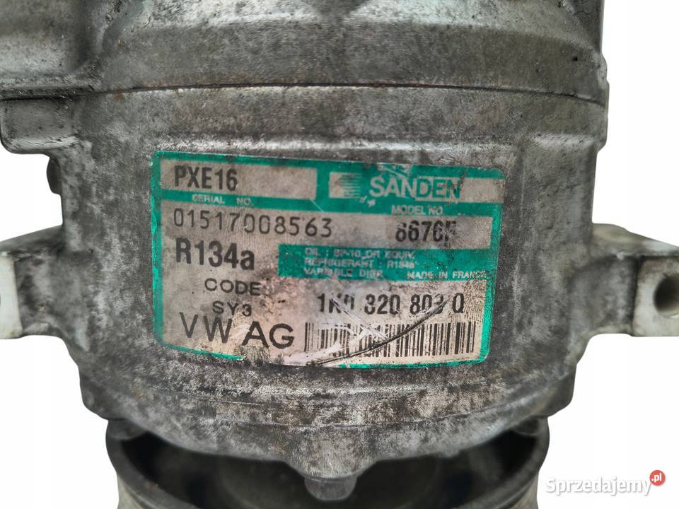 SPRĘŻARKA KLIMATYZACJI VW Passat B6 Golf V 20 Części samochodowe lubelskie Chełm