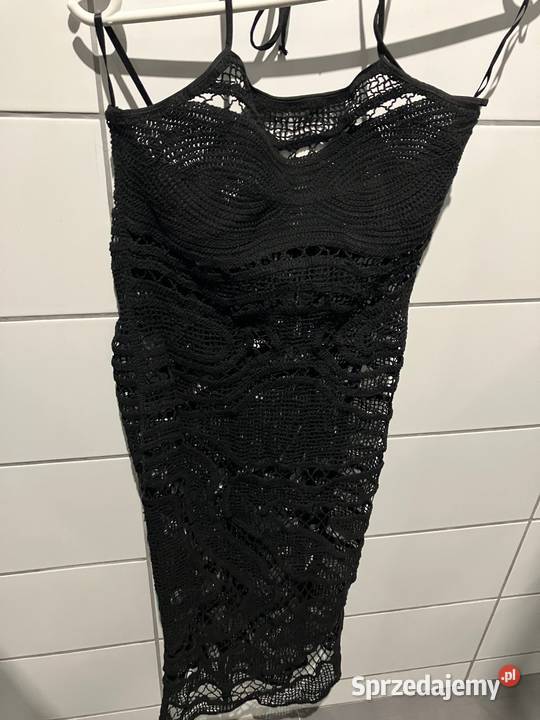 czarna sukienka hm xs 34 kujawsko-pomorskie Toruń sprzedam