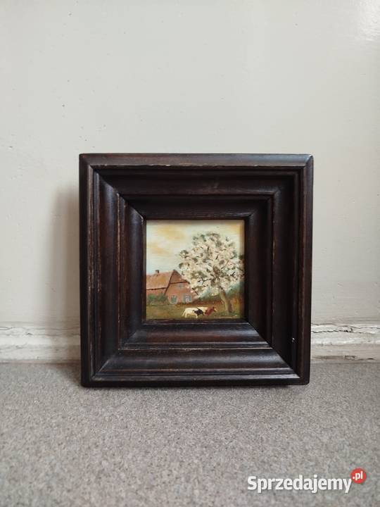 Obraz olejny holenderski vintage Opole sprzedam