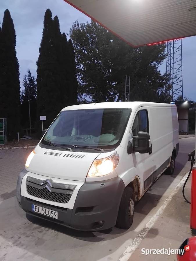 Citroen Jumper blaszak uszkodzony silnik lubelskie Lublin