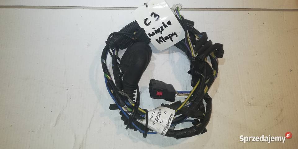 wiązka elektryczna klapy 9647595280 Citroen C3