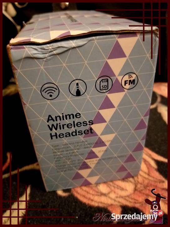 Hanakokun headphones nauszne słuchawki anime BT Słuchawki i głośniki śląskie Ruda Śląska