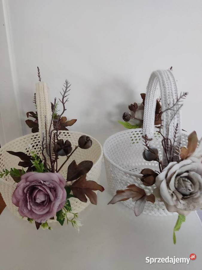 Koszyki WIELKANOCNE szydełkowe Straszęcin