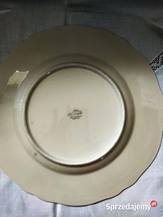 Patera Krautheim Przepięknie złocona W cudownym Gdańsk