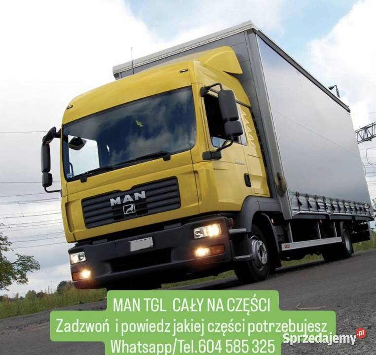 Man Tgl 8180 12210 Wszystkie części odbiór 7 dni Rzędowice