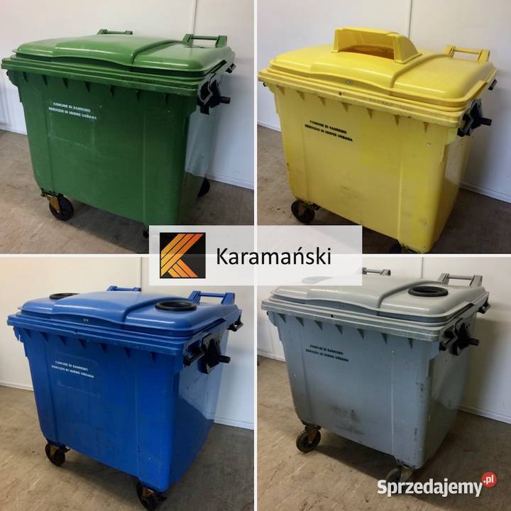 używane pojemniki na odpady 120 L 140 240 L 660 Tarnów