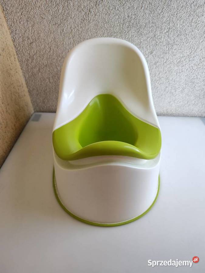 Nocnik IKEA z wyjmowanym wkładem zielonym Olecko