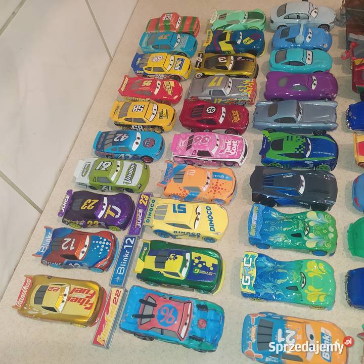 Disney Pixar Cars Auta 53 sztuki Gdańsk sprzedam