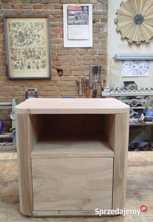 Stolik nocny dębowy dolnośląskie