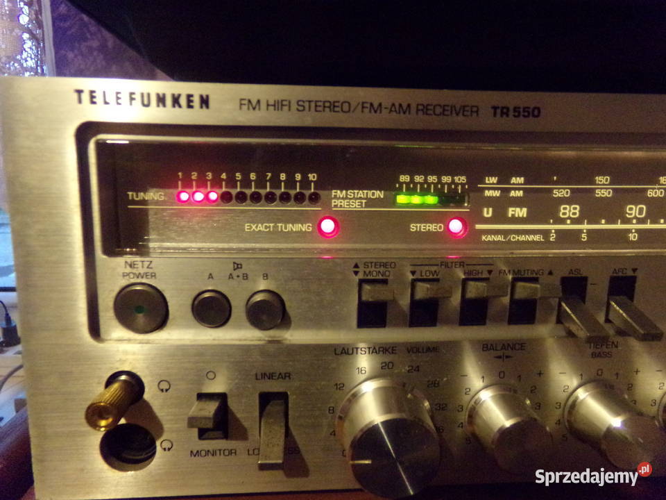 Telefunken TR550 amplituner w stanie Walentynowo