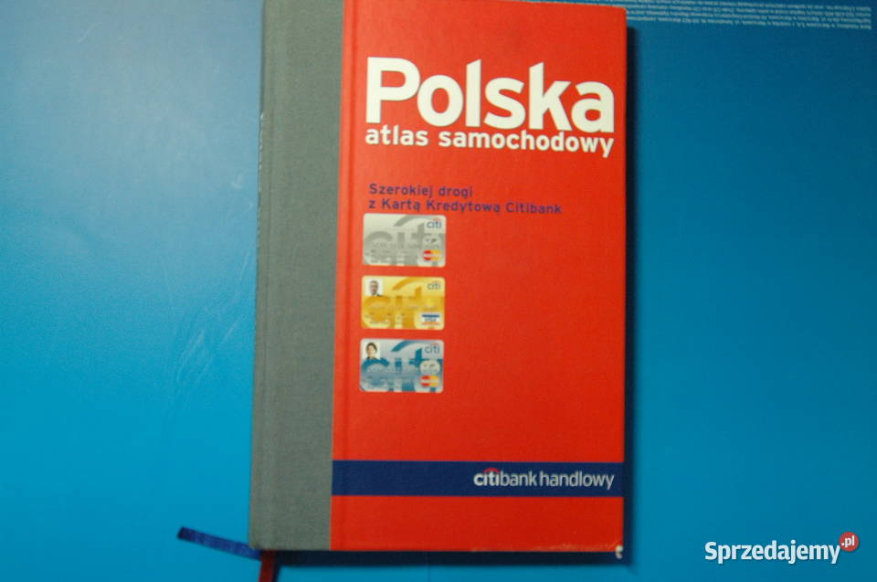 atlas samochodowy Polska nowy