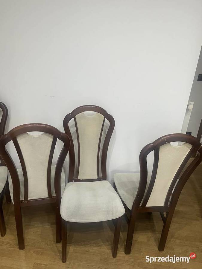 Krzesła drewniane 6 Dobrodzień