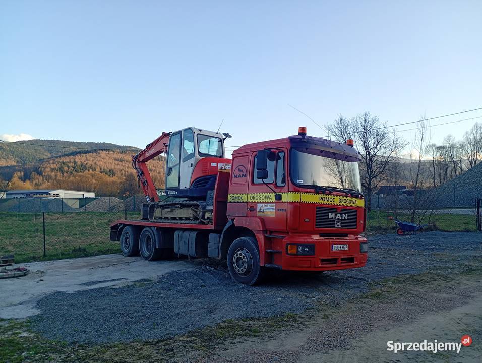 Man F2000 laweta pomoc drogowa sprzedam
