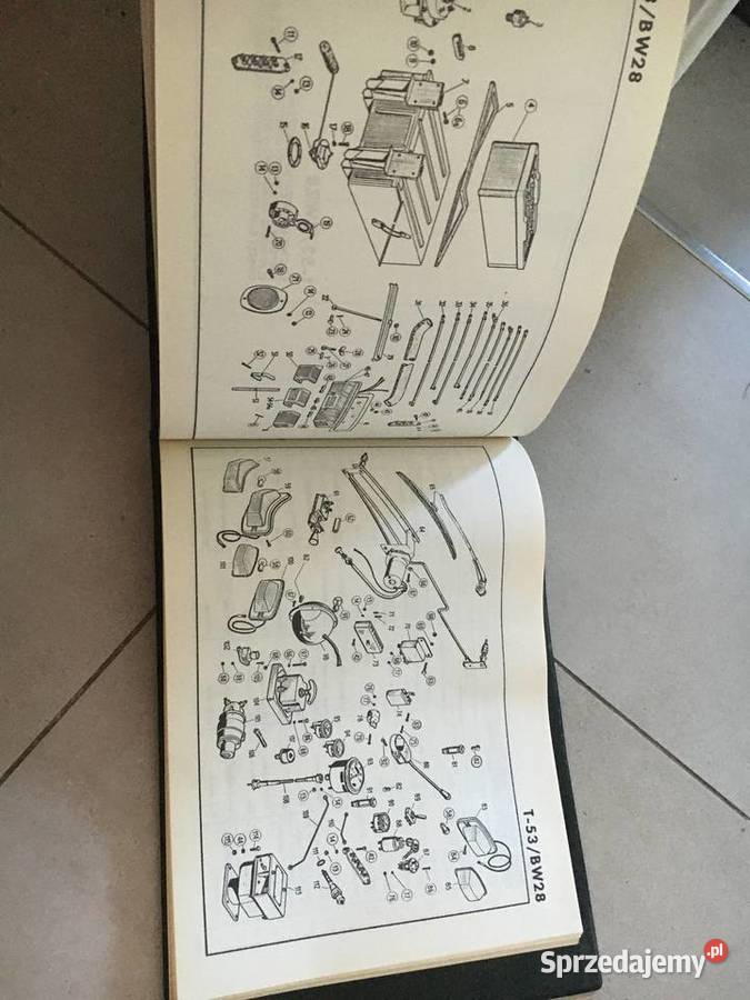 STAR BW 28 Spare Parts Catalogue Katalog części Antykwariat wielkopolskie