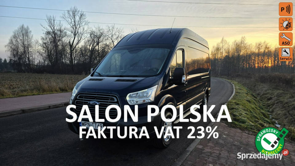 Ford Transit L3h3 klimakrajówka wielofunkcyjna kierownica Chełm Śląski