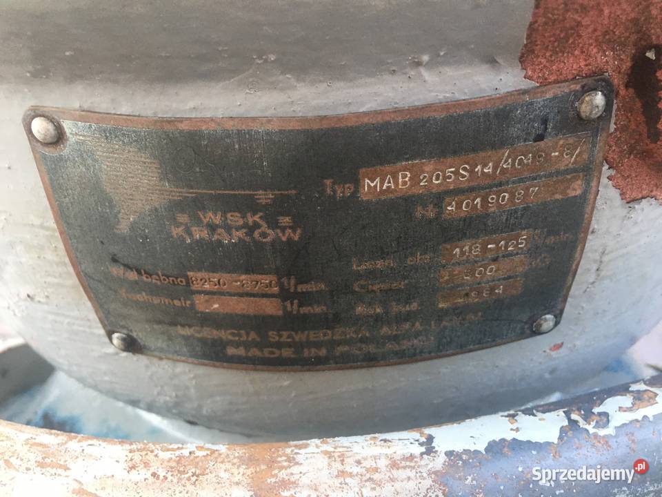 Wirówka MAB205S14 Alfa Laval