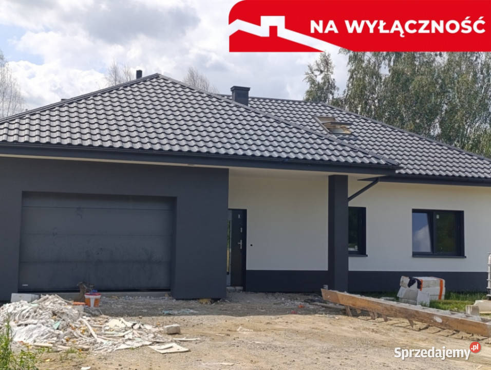 Nowy dom parterowy z antresolą Tarnów