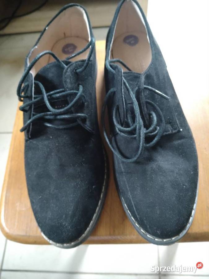Zamszowe buty męskie rozmiar 40r Tychy