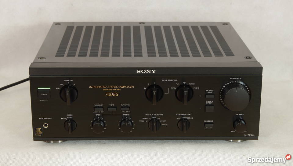 Sony TAF700ES super wzmacniacz w klasie ES Szczodre