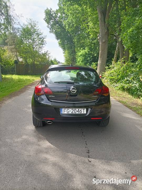 OPEL ASTRA J 16 benzyna 180 prywatnie czujnik deszczu Gorzów Wielkopolski