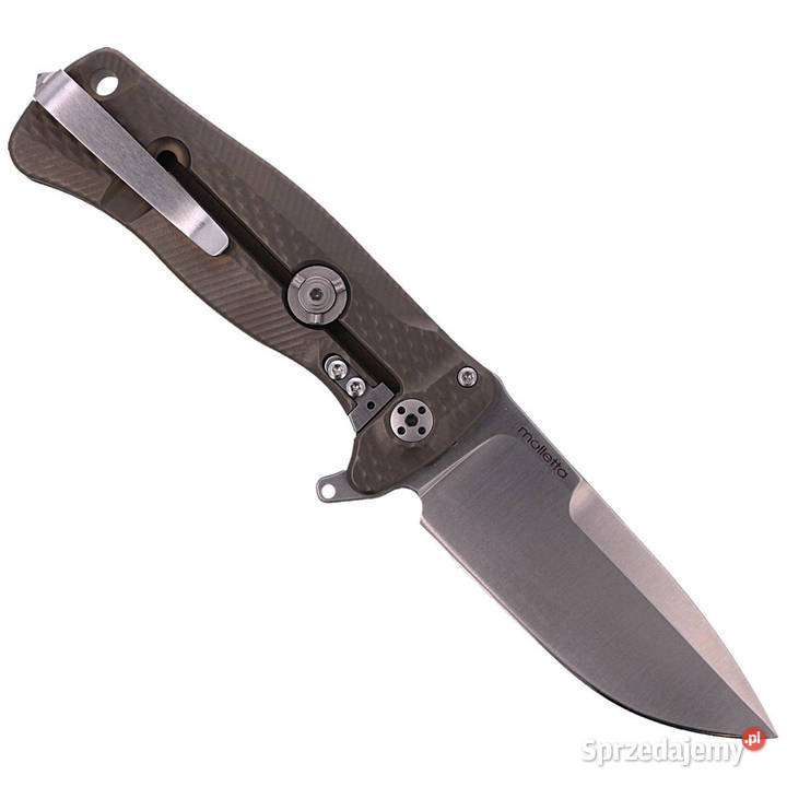 Nóż składany LionSteel SR22 Bronze Titanium Warszawa