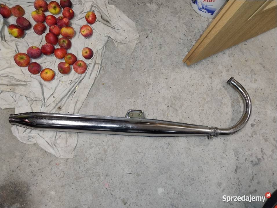 Mińsk 125 WSK 125 piękny wydech chrom