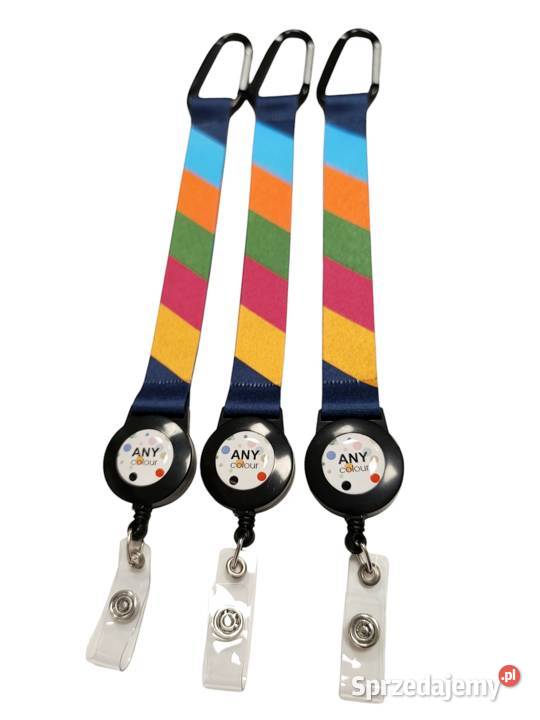 Smycz ze skipassem smycze z nadrukiem z wszytym Warszawa