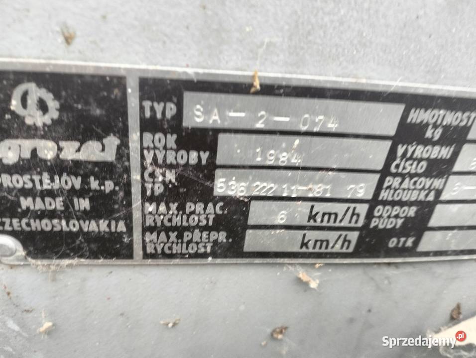 Sprzedam sadzarke do ziemniaków Czechy sprzedam