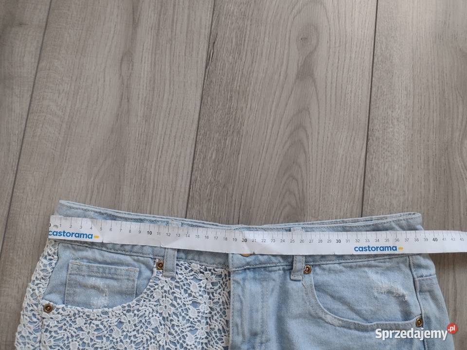 Spodenki jeansowe krótkie szorty zestaw Puławy sprzedam