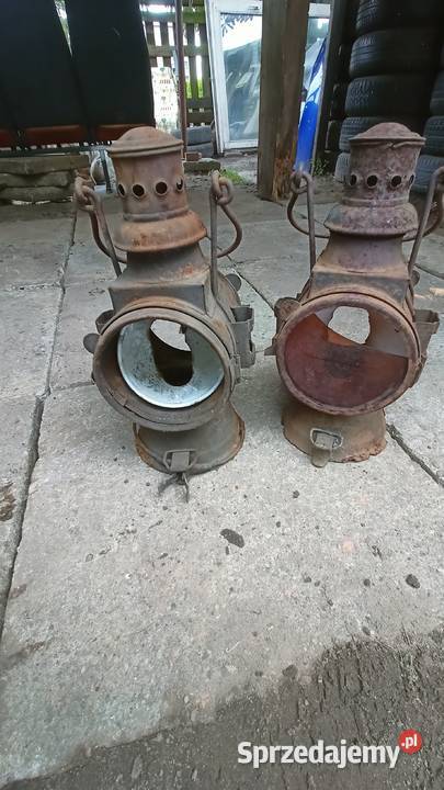 Stara lampa naftowa kolejowa świętokrzyskie Skarżysko-Kamienna sprzedam