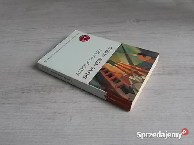 Aldous Huxley Brave world nowy wspanialy swiat miękka Kraków