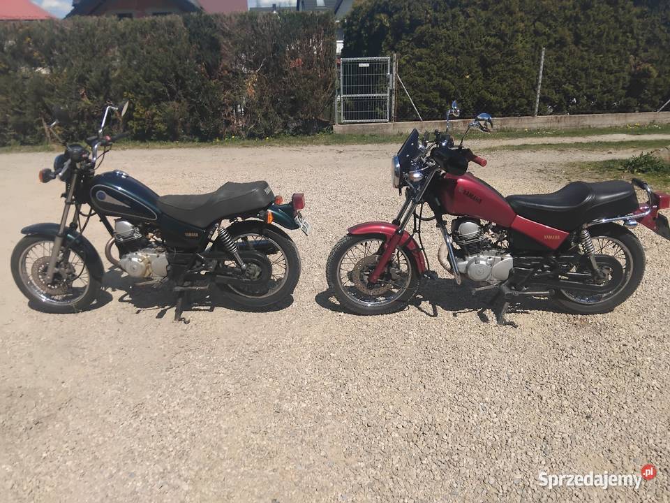 2 x Yamaha Sr 125 Chopper małopolskie Konina sprzedam