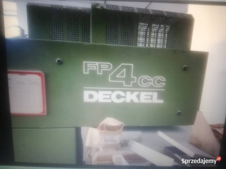Frezarka do metalu CNC Deckel FP4 Hajnówka