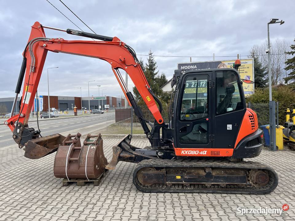 Minikoparka koparka gąsienicowa Kubota KX0804 pełny VAT Nowy Sącz sprzedam