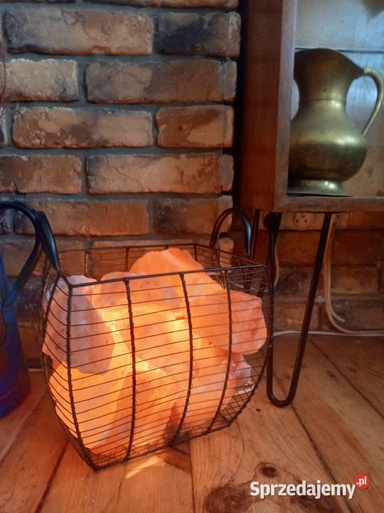 Lampa solna duzaprawdziwe kamienie solne Oświetlenie Oświetlenie Gdańsk