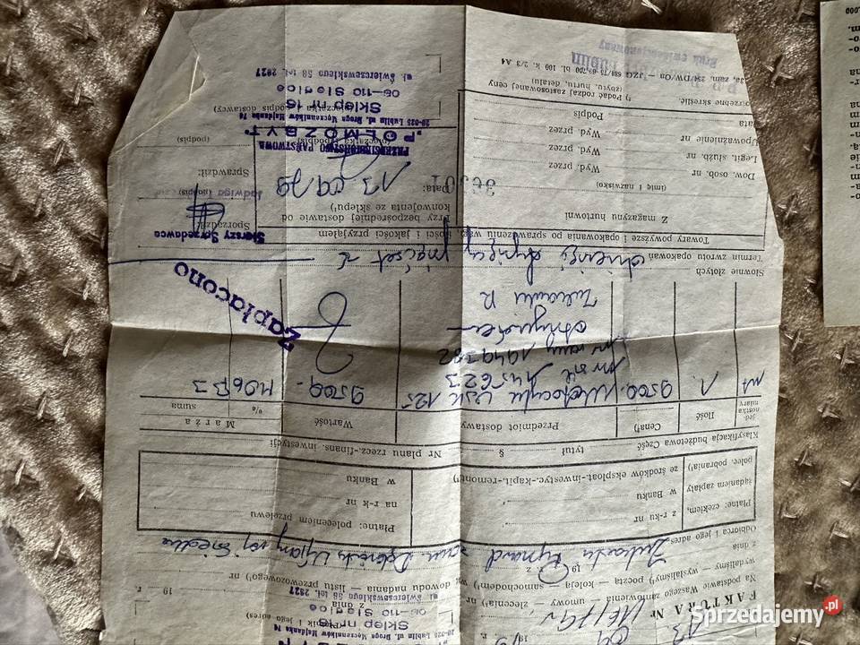 Instrukcja obsługi motocykla WSK Siedlce